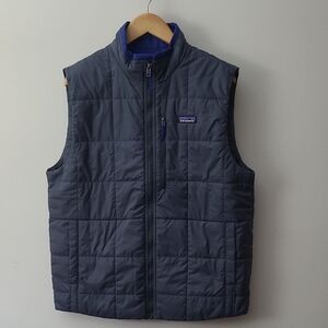 NWT. Patagonia Men's Light Gust Vest Smolder Blue Medium